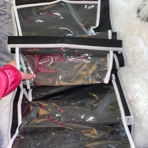 Double sided purse organizer